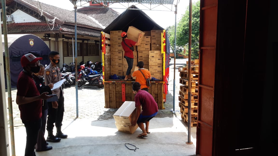 Kurang dari Dua Pekan, Logistik APD Mulai Didistribusikan di Purbalingga
