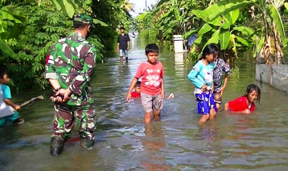 Sembilan RT Banjir, Pemdes Grujugan Kemranjen Desak Pembangunan Embung