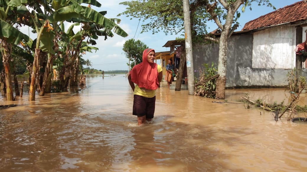 Satu Desa di Kecamatan Maos Terendam Banjir
