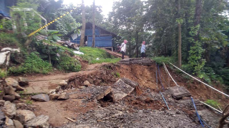 Desa Karanggintung Minim Drainase, Hasil Evaluasi dan Pemetaan Bencana