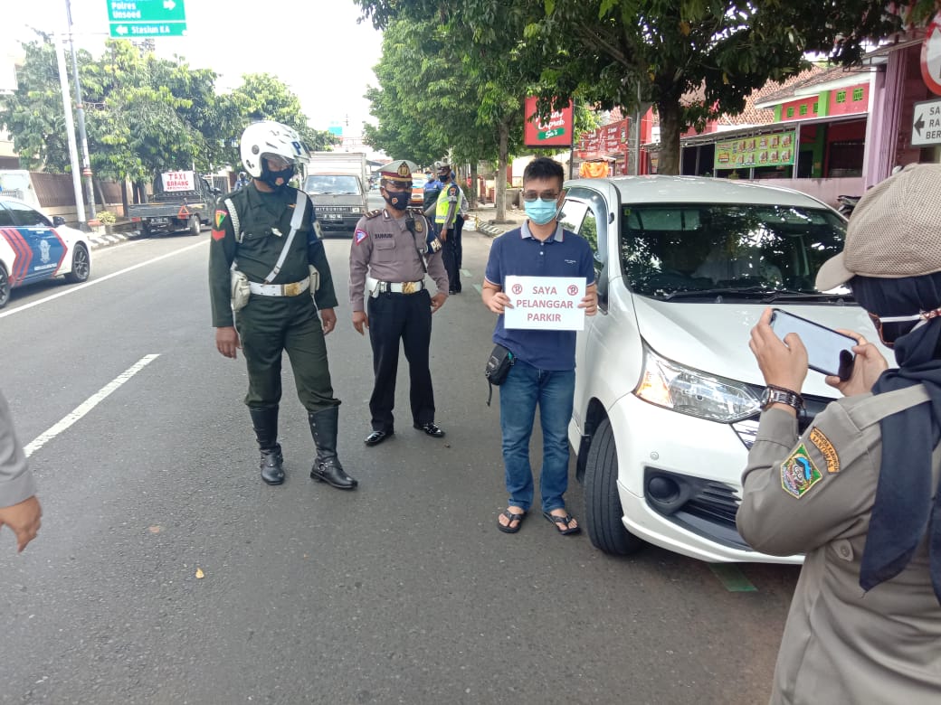 Awas Jangan Parkir Sembarang di Kota Purwokerto, Bisa Difoto Bertuliskan: Saya Pelanggar Parkir