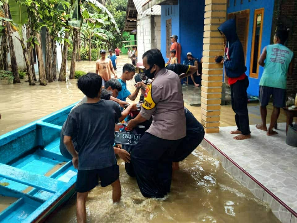 Banjir Sungai Serayu, 67 Rumah di Tambaknegara Terendam