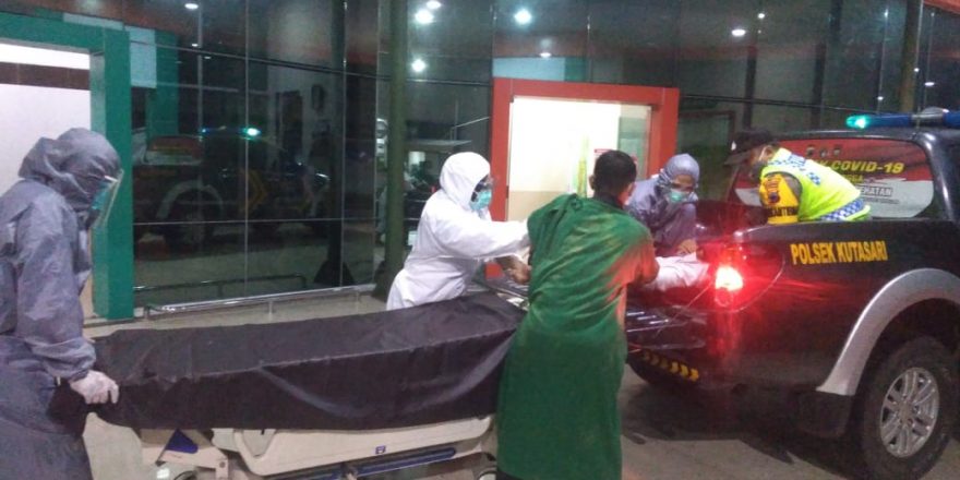 Tabrak Pagar, Pengendara Sepeda Motor Tewas di Kutasari Purbalingga