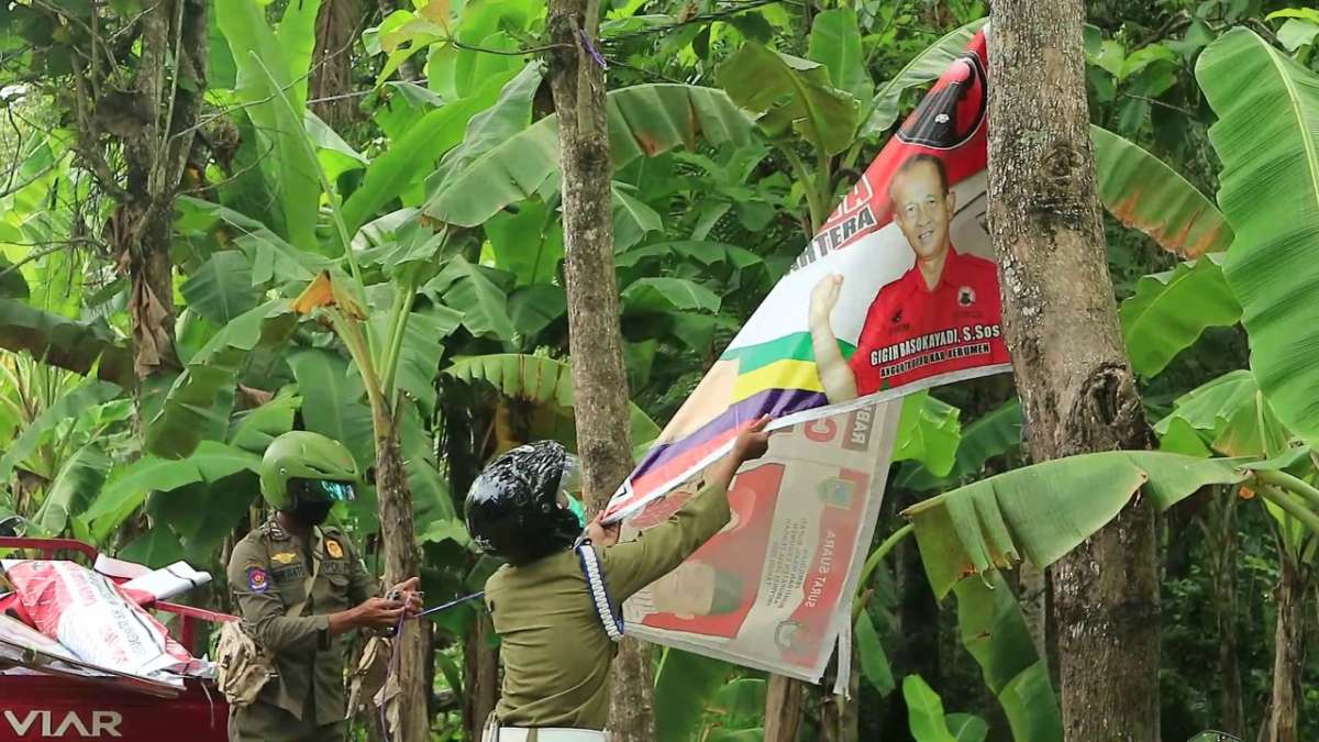 Bawaslu Gandeng Satpol PP Tertibkan APK