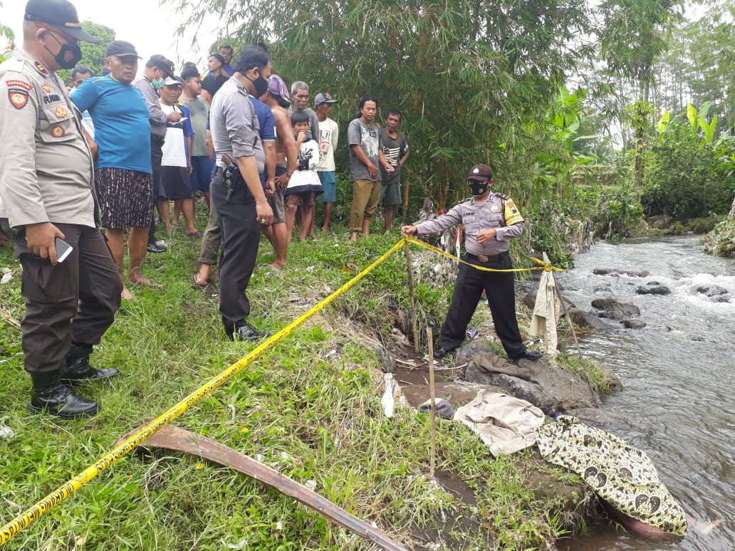 Mayat Laki-laki Ditemukan di Sungai Desa Dawuhan