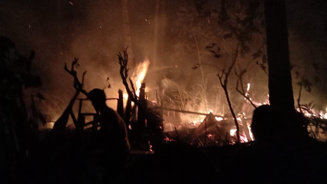 Habis Masak di Dapur, Ditinggal Salat Maghrib, Dapur Ludes Terbakar