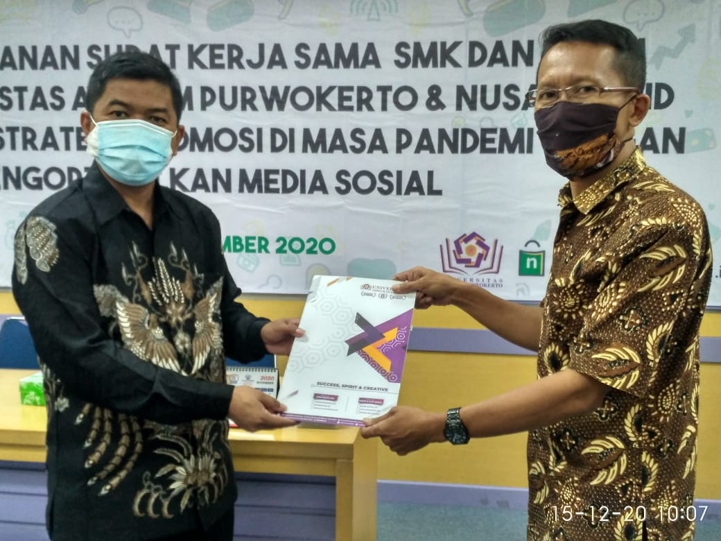 AMIKOM & Nusamart ID MoU Dengan Pelaku UMKM Dan SMK, Tindak Lanjut Program UMKM Bangkit