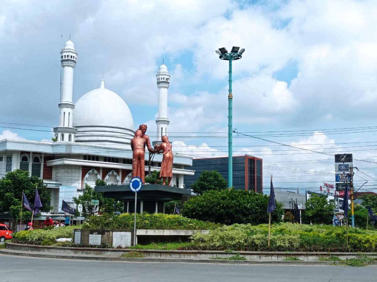 Tanaman yang Hilang Dicuri Dimedian Jalan Langsung Diganti