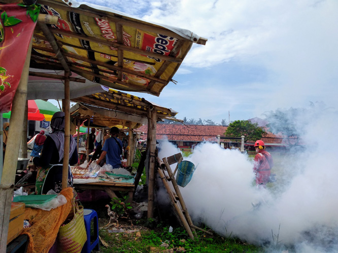 Chikungunya Merajalela, Dinkes Banyumas Lakukan Fogging