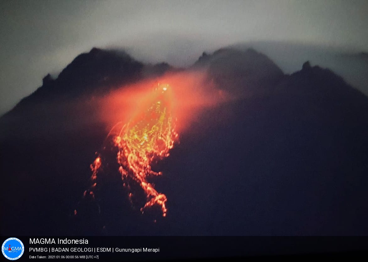 Masyarakat Sekitar Merapi Harus Waspada