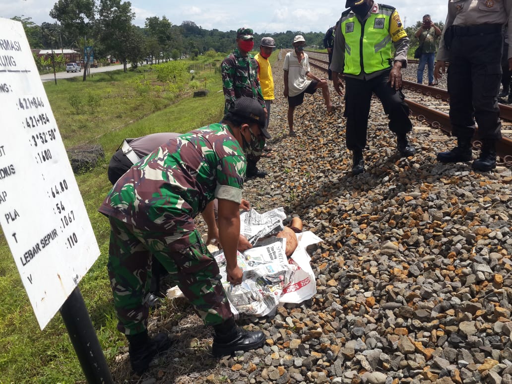 Perempuan Tanpa Identitas Tewas Tertabrak Kereta
