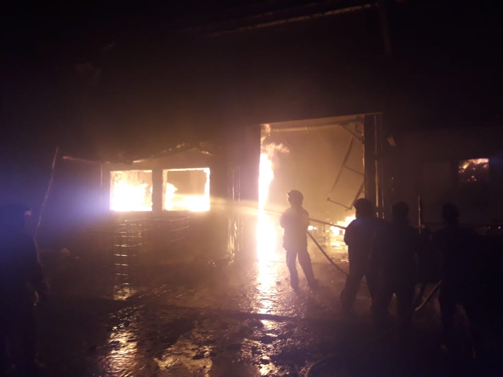 Empat Gedung di UPT Logam Purbalingga Terbakar, Kerugian Miliaran Rupiah
