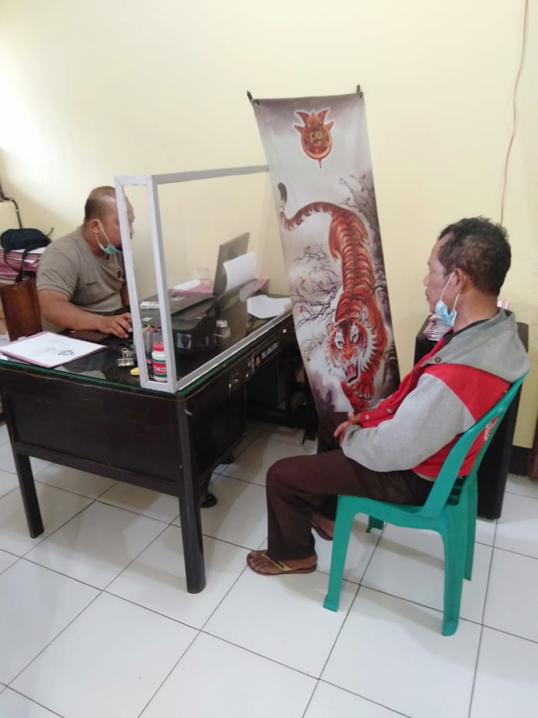 Untung Terekam CCTV, Dibekuk Polisi Karena Mencuri Sepeda