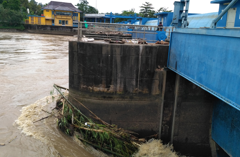 Seharian, Bendung Gerak Serayu  Didominasi Level Siaga