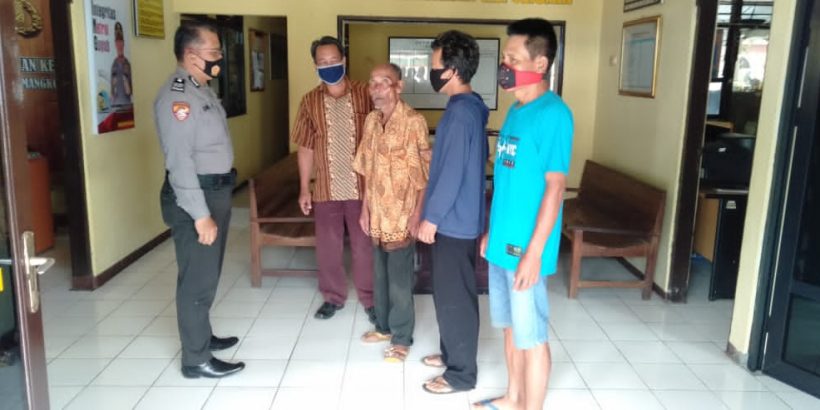 Lansia Tersesat Ditemukan di Desa Panican