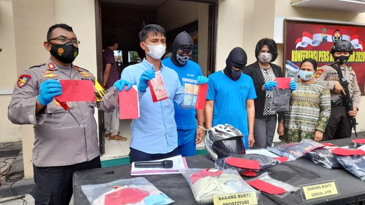 Residivis Pengganjal ATM Dibekuk Tim Polres Banjarnegara, Kuras Uang Nasabah Hingga Rp 45 Juta