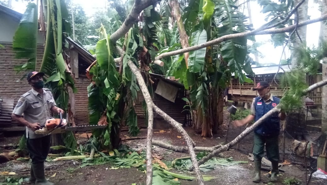 11 Rumah di 7 Kecamatan di Cilacap Rusak,  14 Kecamatan Berpotensi Kena Bencana