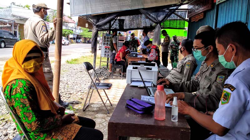 Pelanggar Masker Tawar Bayar Denda Ditempat, Petugas: Mereka Tidak Paham