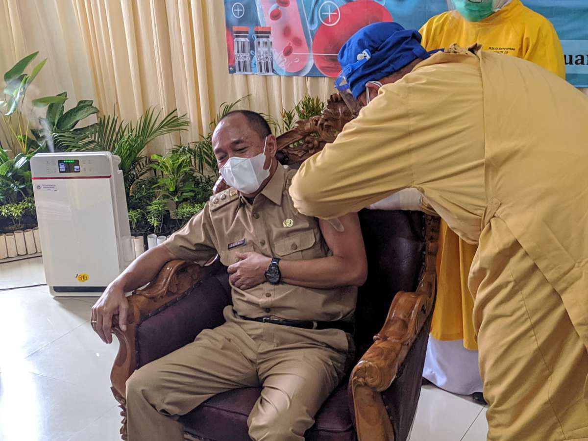 Wabup Optimis, Vaksin Capai 70 Persen