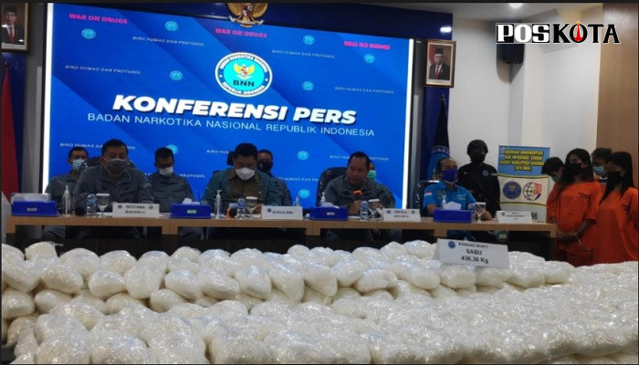 DA, Napi LP Slawi Jateng Miliki 436 Kg Sabu di Kepulauan Seribu