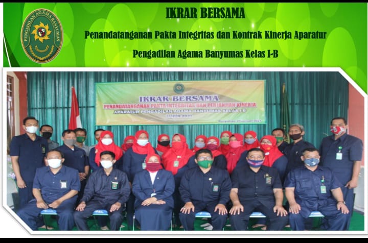 PA Banyumas Tanda Tangani Pakta Integritas