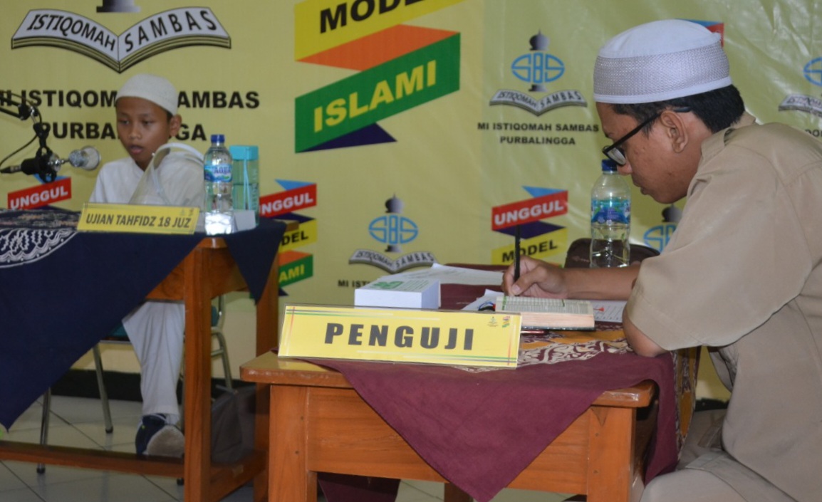 Inspiratif, Dua Siswa Kelas Enam Sudah Hafal 18 Juz dan 17 Juz Alquran di  MI Istiqomah Sambas Purbalingga