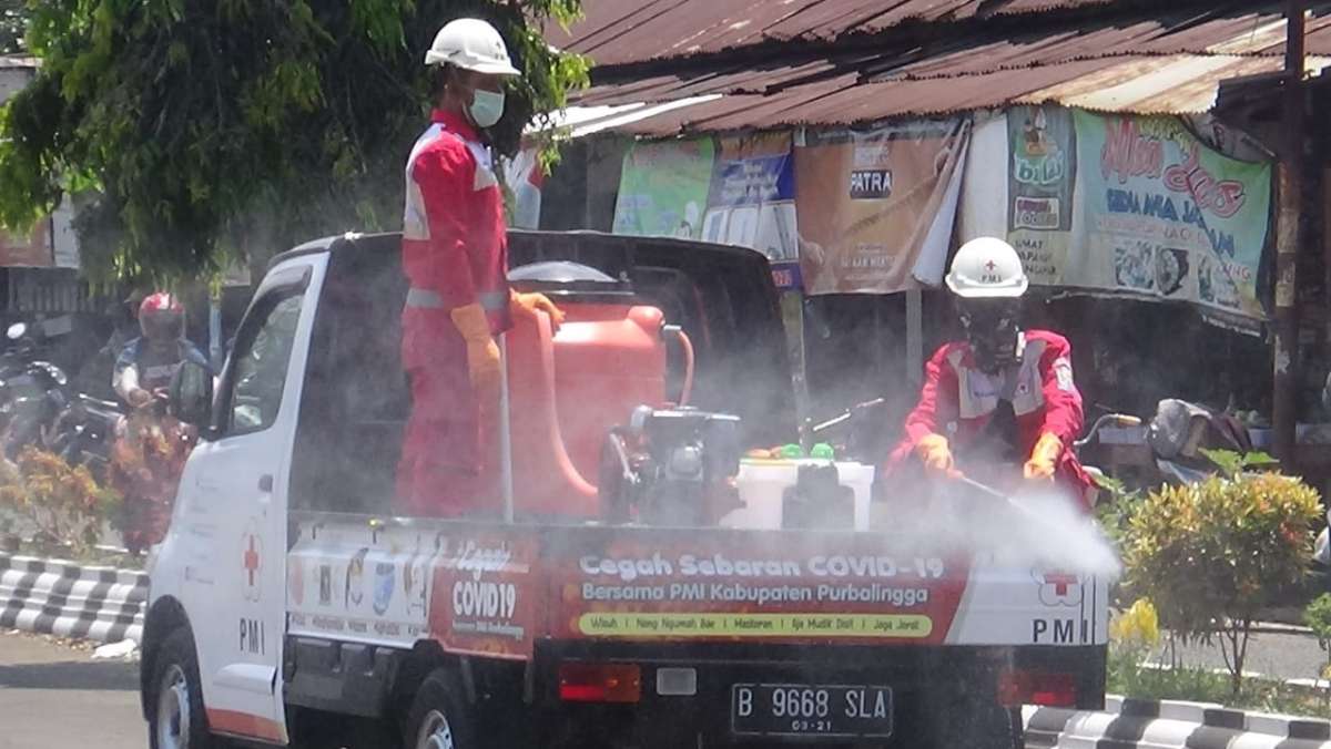 BPBD Siapkan 10 Ribu Liter Cairan Desinfektan untuk Sterilisasi Pasar