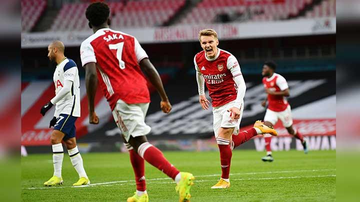 Derbi London Utara: Arsenal Tumbangkan Tottenham