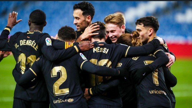 Klasemen Liga Spanyol - Barcelona dan Madrid Tempel Atletico