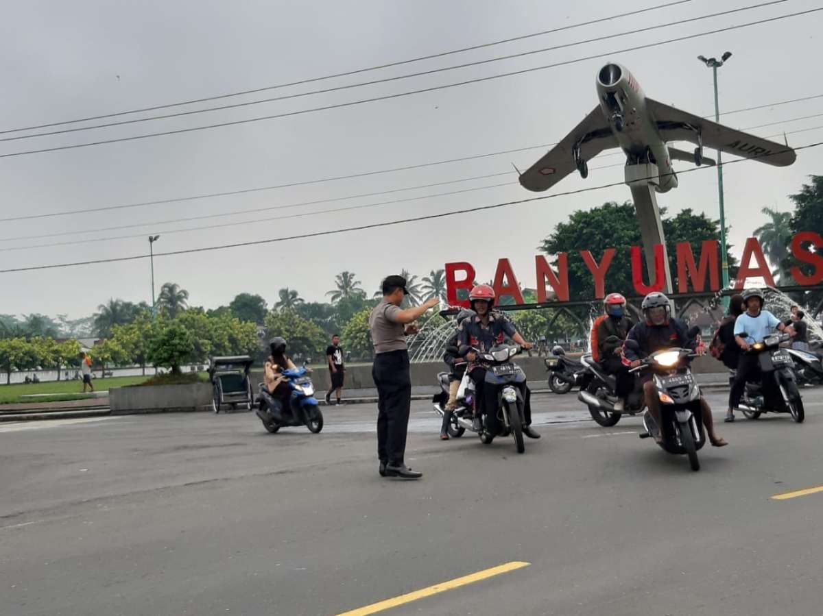 Arus Lalin Diusulkan Searah di Kawasan Alun-alun Banyumas