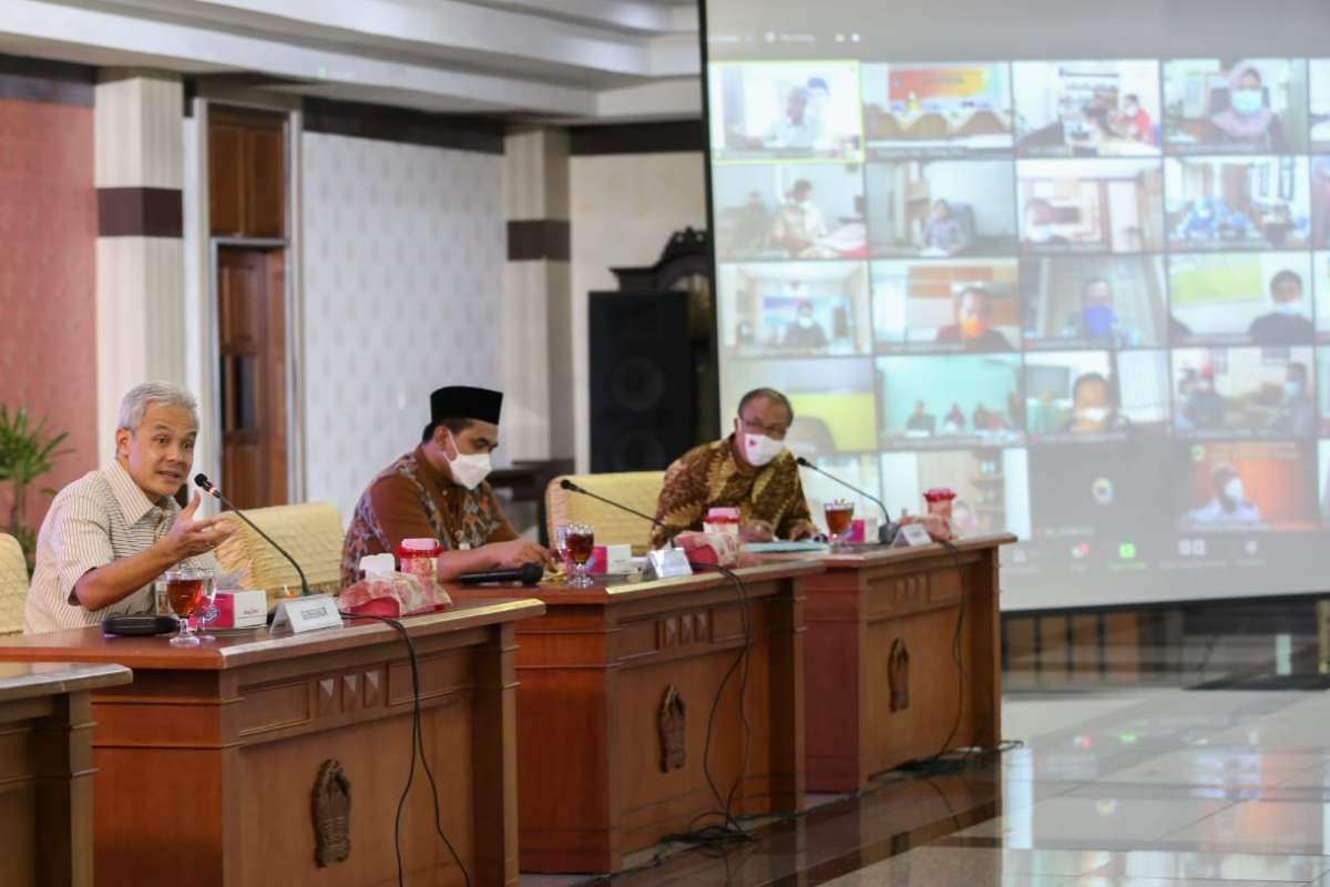 Gubernur Jawa Tengah Ganjar Pranowo  Launching “Silap-CSR” Untuk Atasi Kemiskinan