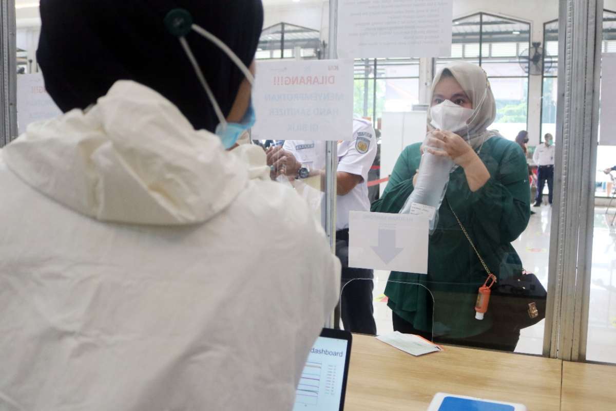 Stasiun Purwokerto Layani Pemeriksaan GeNose C19