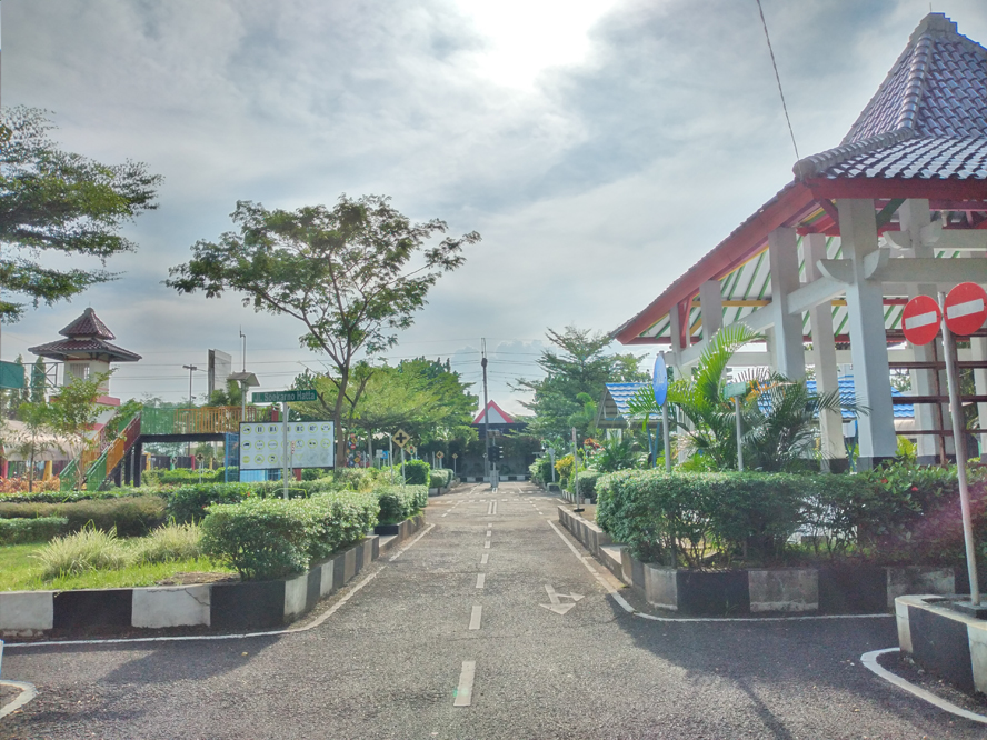 Taman Edukasi Keselamatan Jalan di Terminal Bulu Pitu Purwokerto Dibenahi