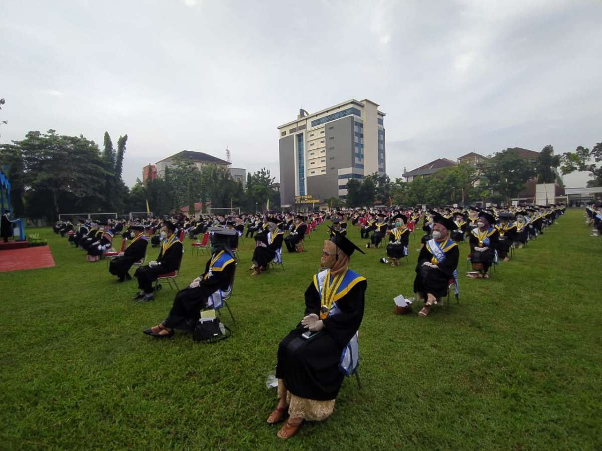 Wisuda Terapkan Prokes, UMP Jadi Percontohan Kampus Lain