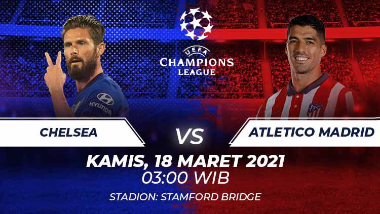 Chelsea vs Atletico Madrid Malam Ini, Simak Lima Pertemuan Terakhir, Les Blues Siap Jaga Rekor
