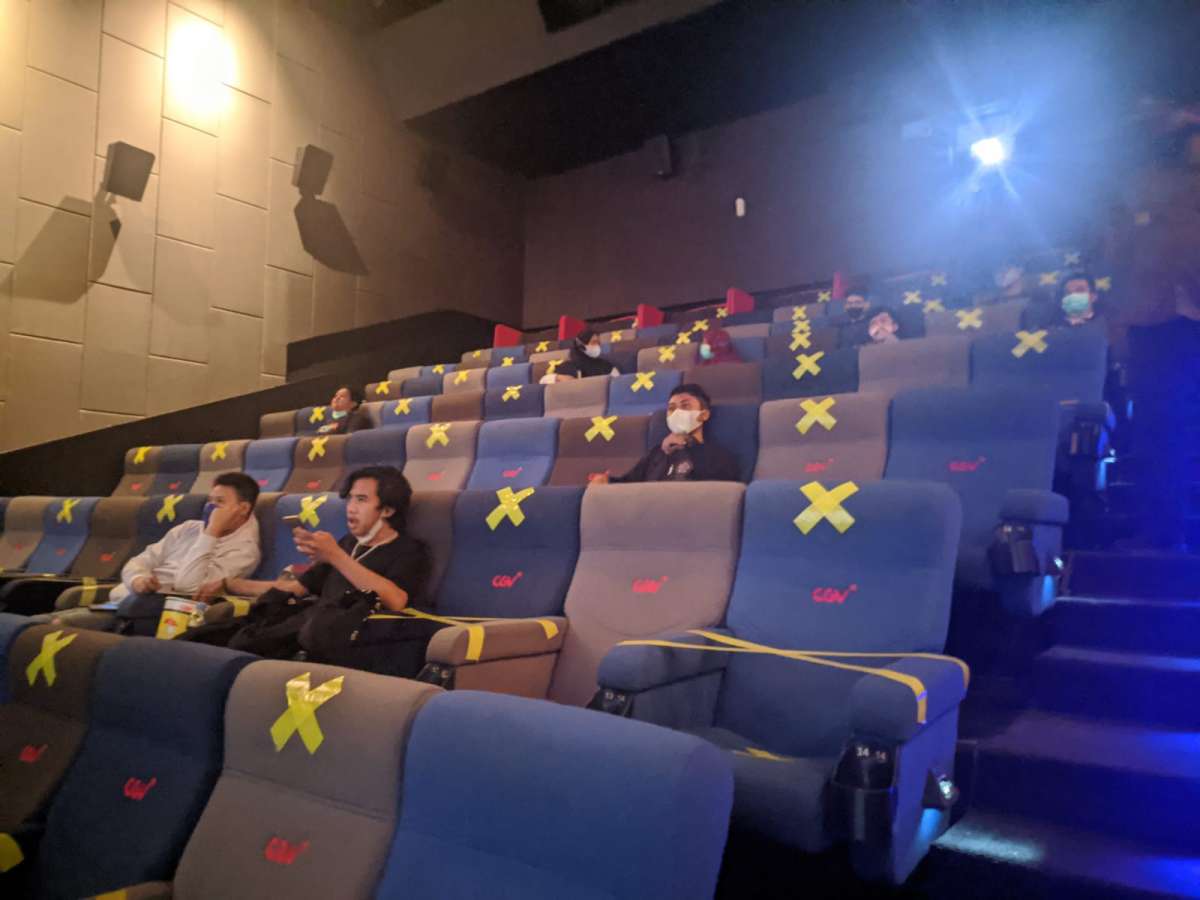 Satu Bioskop di Banyumas Dibuka, Penonton Wajib Mencatat Nomor HP Untuk Permudah Tracing