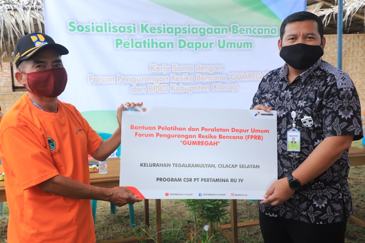 Kilang Pertamina Cilacap Sosialisasi Kesiapsiagaan Bencana Pada Masyarakat Pesisir