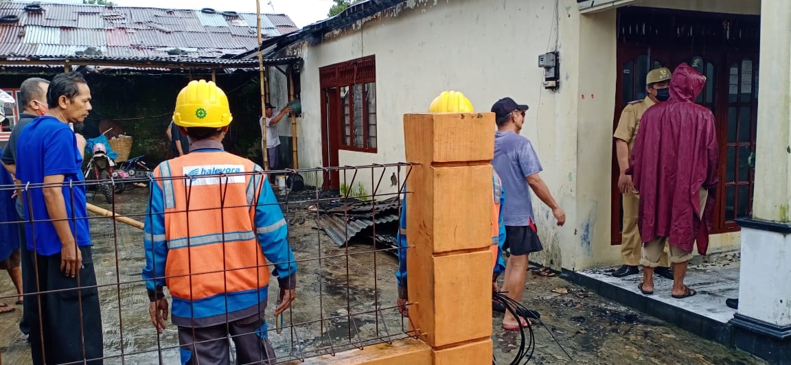 Korsleting, Rumah di Mangunegara Mrebet Ludes Terbakar