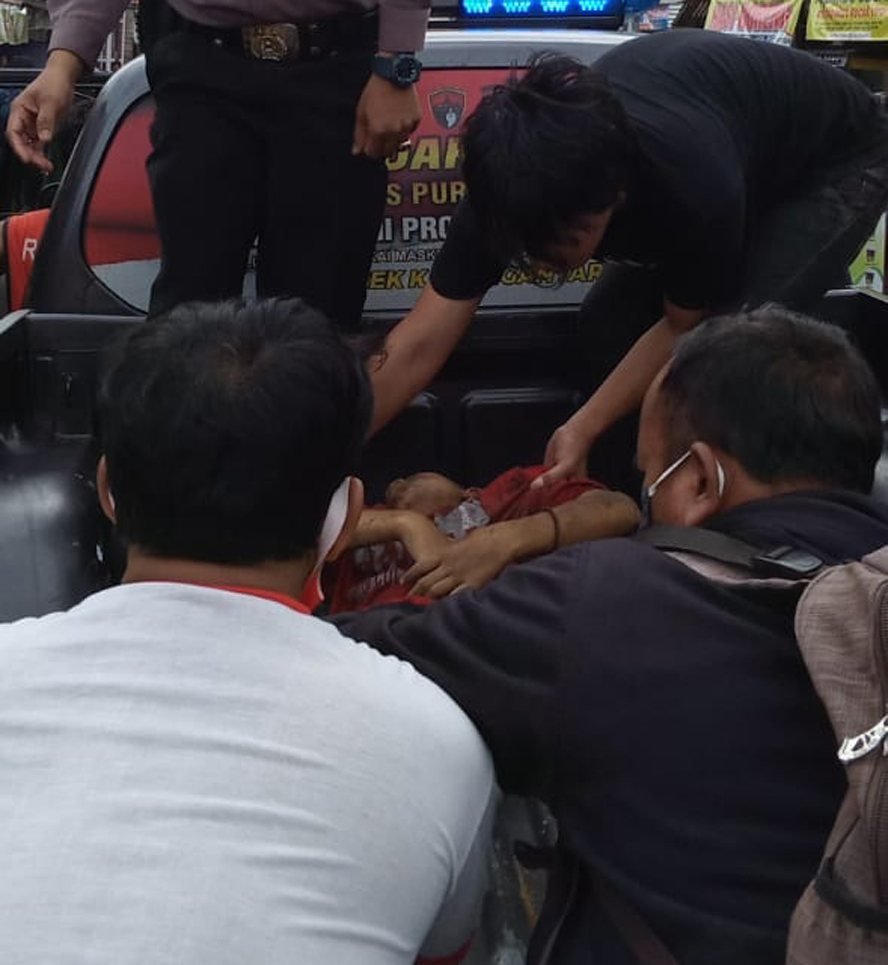 Mobil Tabrak Motor di Kertanegara Purbalingga, Pembonceng Motor Tewas