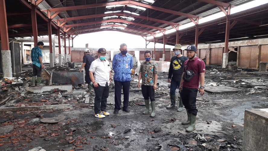 Pasar Kota Banjarnegara yang Terbakar Tidak Harus Dibongkar