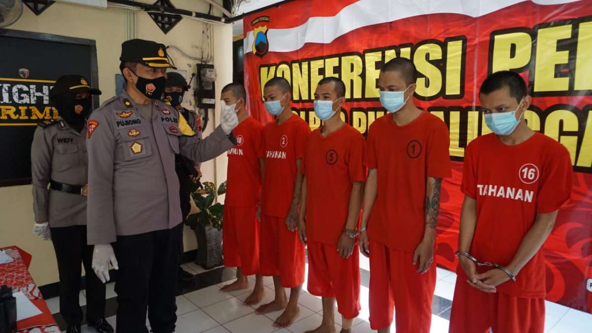 Per Bulan, Polres Purbalingga Ungkap Tiga Kasus Narkoba