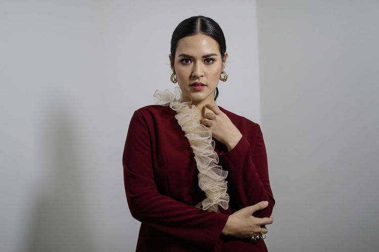 Raisa Doyan Banget Tumis Sayuran