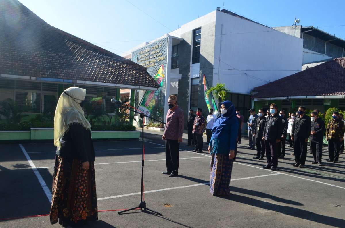 Peringati Hari Kartini Kemenag Banyumas Gelar Apel Pagi