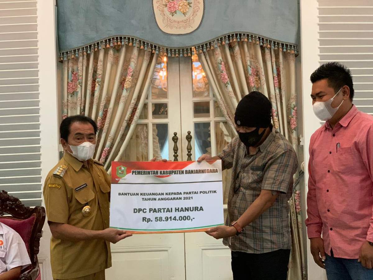 10 Parpol Terima Banparpol di Banjarnegara, Total Rp 1,58 Miliar
