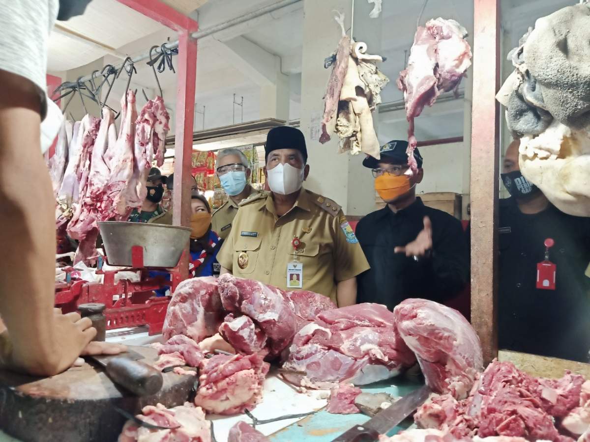 Usai Lebaran, Harga Daging di Pasar Wilayah Purbalingga Belum Stabil