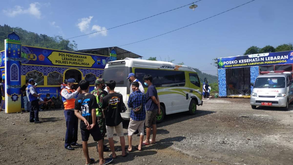 Terjaring Penyekatan di Karangreja, Pemudik Tujuan Purworejo Diketahui Positif Covid-19