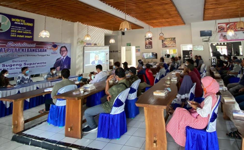 Sosialisasi Empat Pilar, Sugeng Suparwoto Tekankan Pentingnya Konsensus Nasional