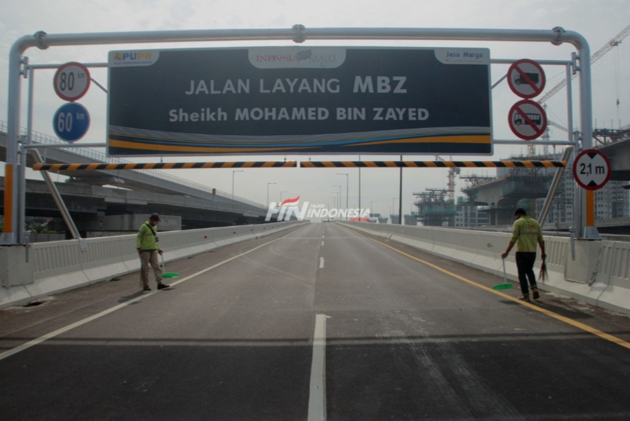 Jasa Marga Dukung Larangan Mudik, Tol Layang MBZ Ditutup Mulai Hari Ini