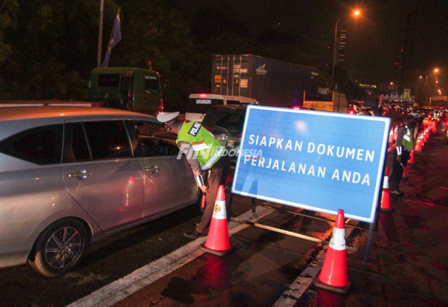 Larangan Mudik, 414.774 Kendaraan Tinggalkan Jabodetabek, 725 Dipaksa Putar Balik