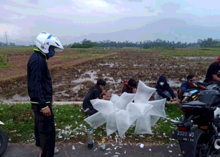Main Petasan Sos, Empat Pemuda Diamankan Polisi di Banjarnegara